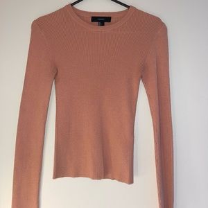 Small peach colored sweater